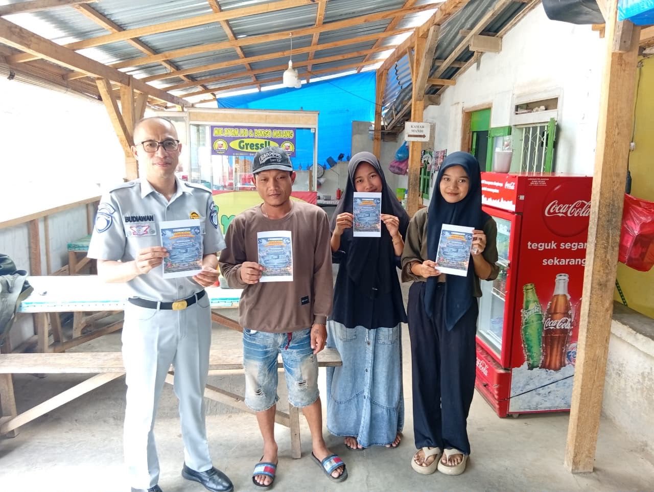 Jasa Raharja bersama Samsat Way Kanan Perluas Edukasi Keringanan Pajak Kendaraan di Blambangan Umpu