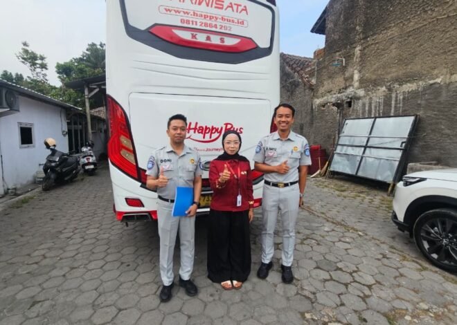 Menjaga Perjalanan Tetap Aman, Jasa Raharja Perkuat Kemitraan Bersama PT Happy Trans Haryadi