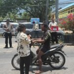 Jasa Raharja Papua Gelar Sosialisasi Keselamatan Berlalu Lintas Dalam Rangka Hari Batik Nasional