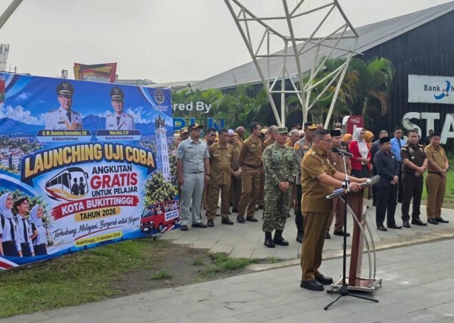 Jasa Raharja Sumbar Dukung Uji Coba Angkutan Gratis bagi Pelajar Kota Bukittinggi