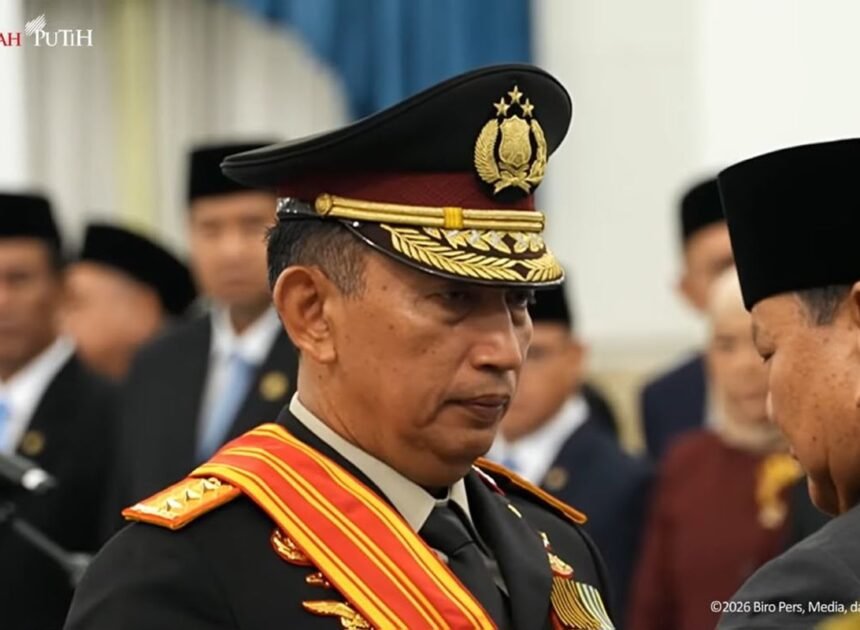 Listyo Sigit Dilantik Jadi Kepala Staf Kepresidenan Usai Tak Lagi Menjabat Kapolri