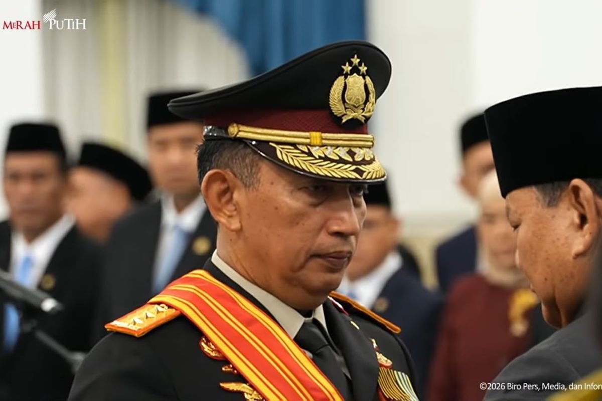 Listyo Sigit Dilantik Jadi Kepala Staf Kepresidenan Usai Tak Lagi Menjabat Kapolri