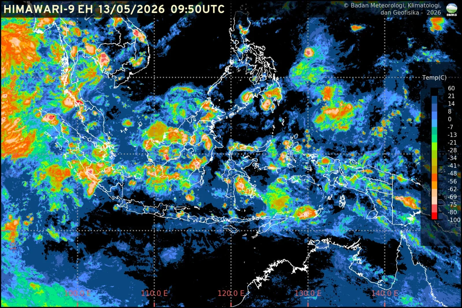 BMKG Ungkap 14 Wilayah Berpotensi Cumulonimbus Hari Ini, Ini Daftarnya