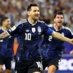 Messi Tutup Laga Terakhir Bersama Argentina dengan 1 Gol dan 2 Assist