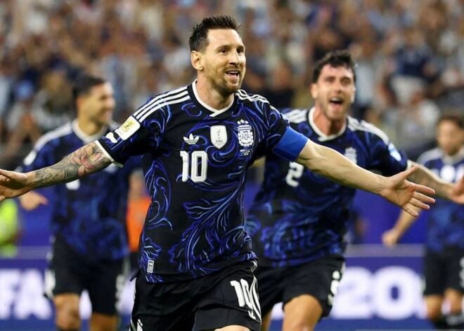 Messi Tutup Laga Terakhir Bersama Argentina dengan 1 Gol dan 2 Assist
