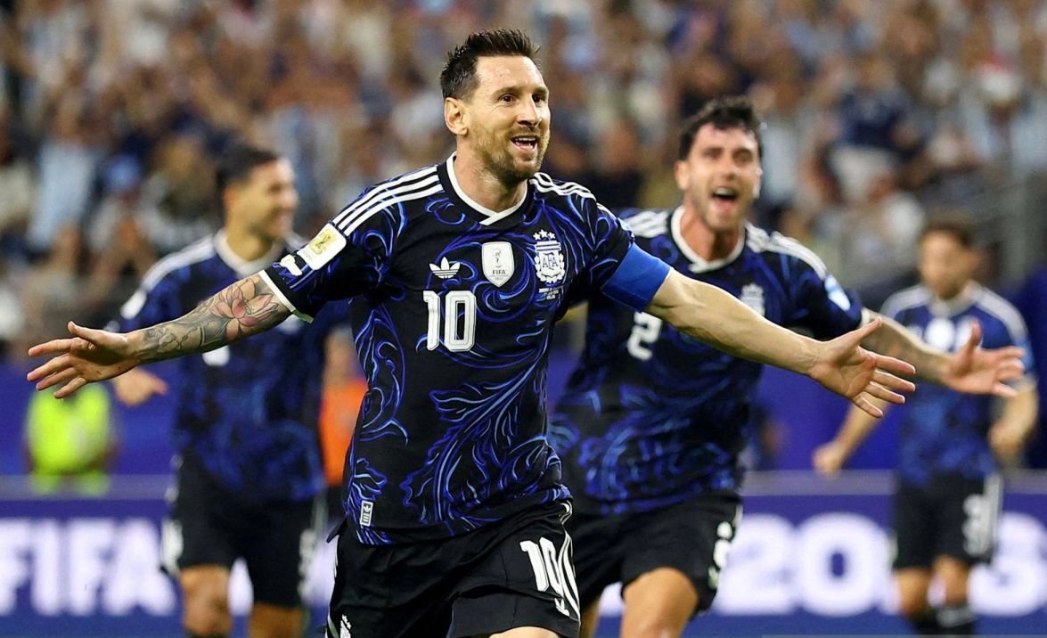 Messi Tutup Laga Terakhir Bersama Argentina dengan 1 Gol dan 2 Assist
