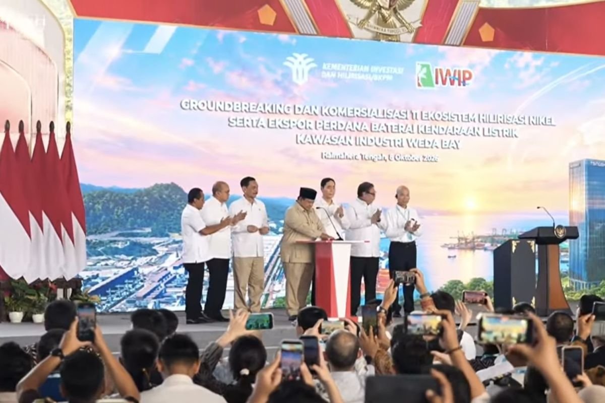 Presiden Prabowo Luncurkan 11 Proyek Hilirisasi Senilai Rp180 T