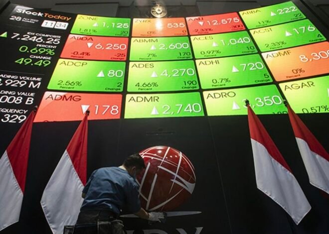 IHSG Menguat ke Level 5.974 pada Perdagangan Sesi Pertama