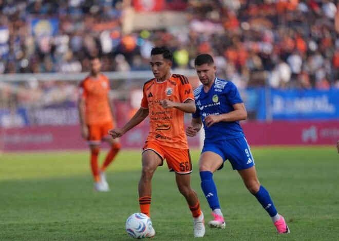 Persija Jakarta Masih di Puncak Klasemen Super League