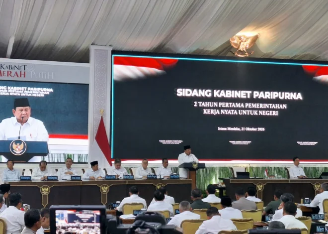 Presiden Prabowo Gelar Sidang Kabinet Evaluasi Dua Tahun Pemerintahan