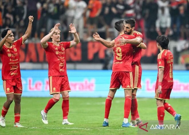 Persija vs Persik: Menang 2-1, Persija Makin Kokoh di Puncak Klasemen