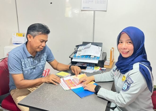 Jasa Raharja Sumbar Sosialisasikan Diskon Pajak Kendaraan Umum kepada PT Jendela Wisata Indonesia
