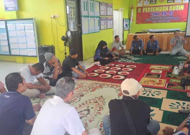 Jasa Raharja Kalsel Kenalkan Peran dan Fungsi kepada Warga Kelurahan Pasar Lama