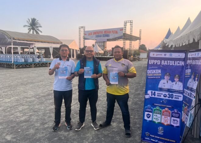 Tim Pembina Samsat Batulicin Mudahkan Layanan Pajak melalui Samsat Keliling di Aksi Sinergitas Merah Putih