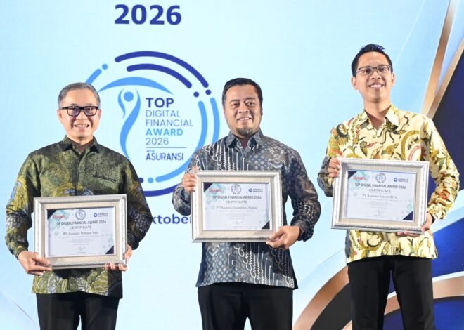 Perkuat Transformasi Digital dan Kinerja Keuangan, Jasaraharja Putera Raih Top Digital Financial Award dan CFO Award 2026