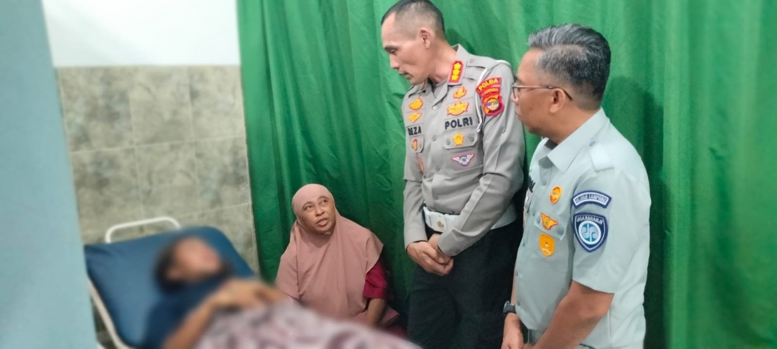 Jasa Raharja Gerak Cepat Berikan Pelayanan kepada Korban Kecelakaan Minibus di Tol Terpeka Tulang Bawang Barat