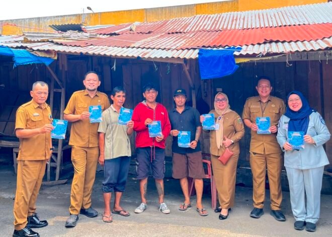 Sambangi Pasar Tengah, Samsat Metro Ajak Masyarakat Manfaatkan Program Keringanan Pajak Kendaraan