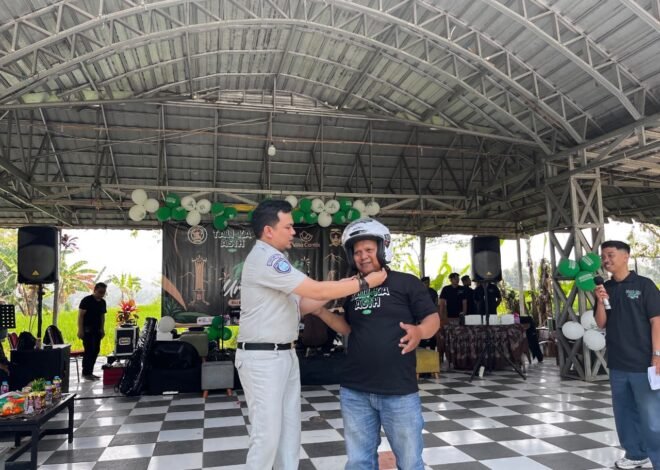 Jasa Raharja Sukabumi Hadiri Kegiatan Tali Ka Asih 2026 Grab Sukabumi, Perkuat Pesan Keselamatan Berlalu-lintas