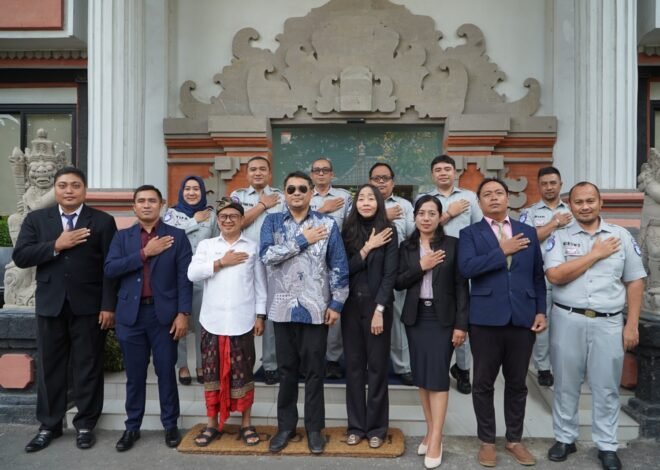 Menilik Peran CSR BUMN, Arya Wedakarna dan Tim Penilai Kunjungi Jasa Raharja Bali