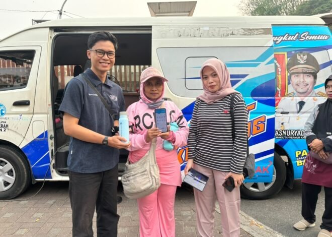 Jasa Raharja Kalsel Ajak Pengunjung CFD Kenali MyJasfren, Download dan Spin Hadiah Menarik
