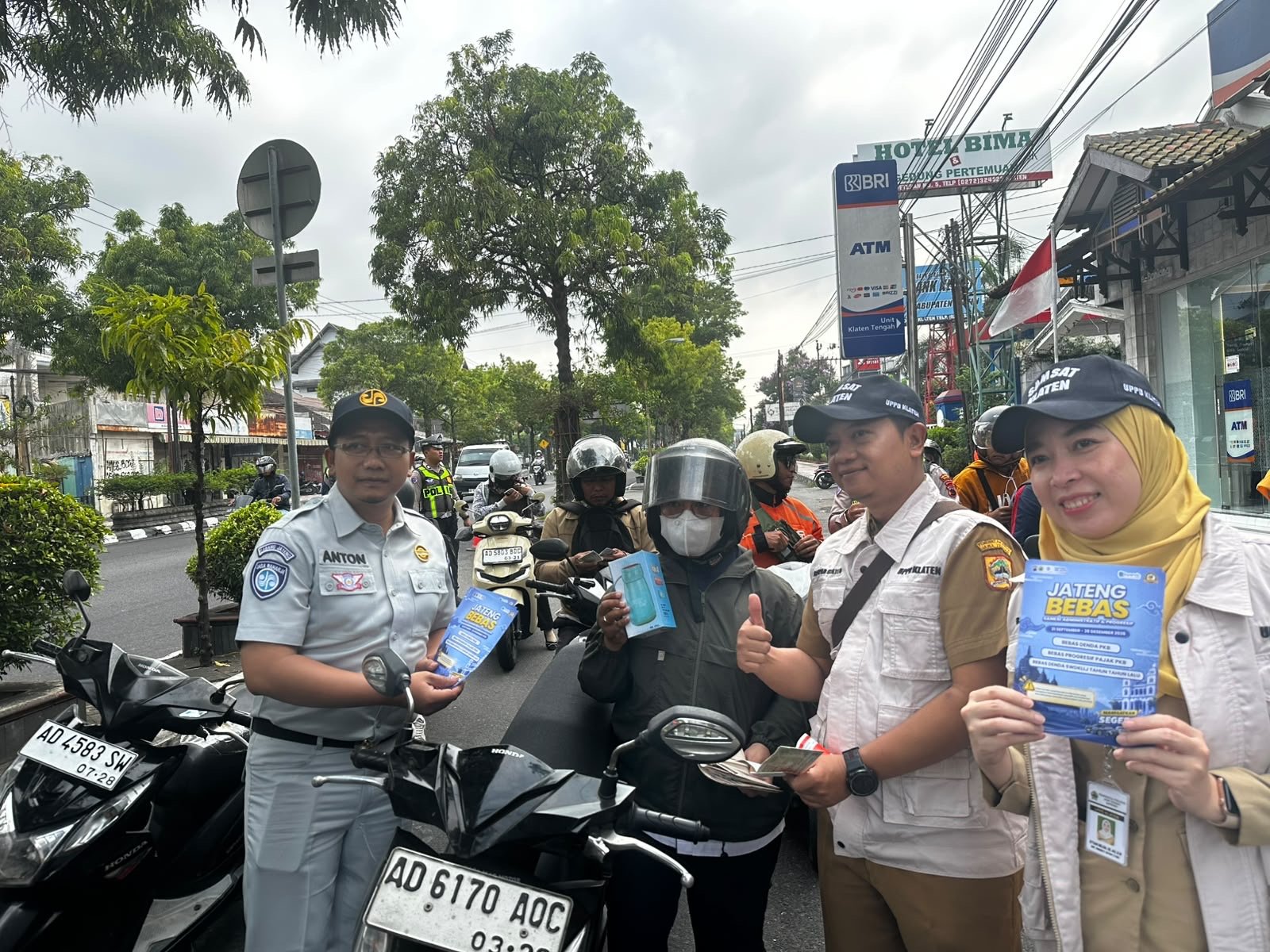 Tim Pembina Samsat Klaten Ajak Masyarakat Taat Pajak dan Sosialisasikan Jateng Bebas Denda