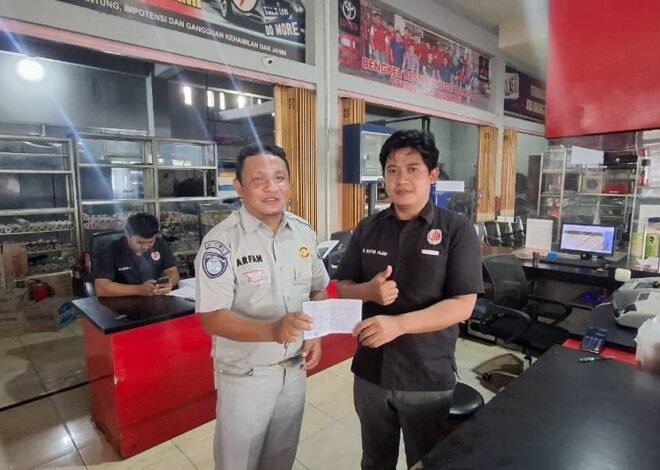 Jasa Raharja Cabang Bima Tingkatkan Kepatuhan Pemilik Angkutan Umum dengan Kunjungan CRM IWKBU