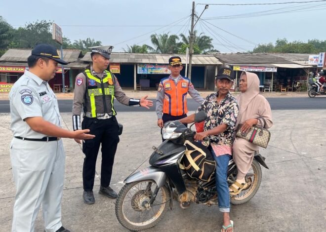 Operasi Gabungan di Mesuji, Jasa Raharja Dorong Kepatuhan Pajak dan Keselamatan Berkendara