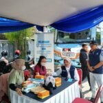 Jasa Raharja Bandung Hadirkan Layanan Kesehatan Gratis dan Kampanye Keselamatan Berlalu Lintas di Operasi Gabungan PKB dan SWSamsat Kawaluyaan