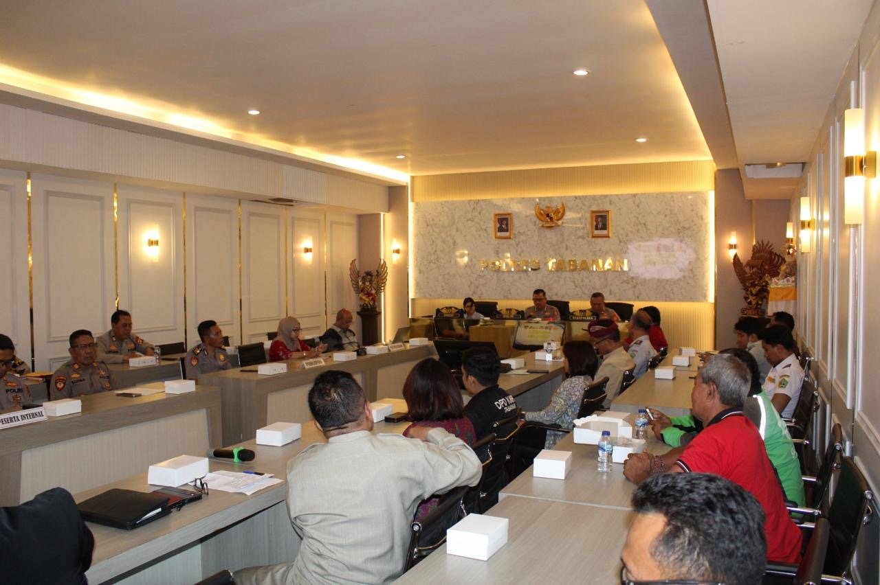 Membaca Dinamika di Wilayah Tabanan,Jasa Raharja Hadiri FGD Tim Puslitbang Polri