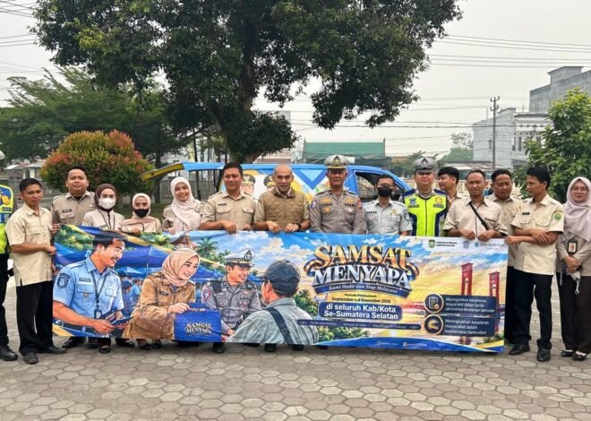 Samsat Lubuklinggau Menyapa, Tingkatkan Kepatuhan Pembayaran Pajak Kendaraan Bermotor
