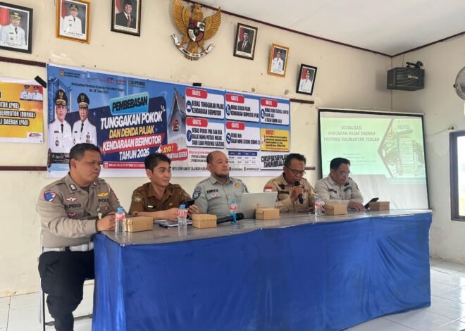 Perluas Informasi Program Pemutihan PKB 2026, Tim Pembina Samsat Sasar Masyarakat hingga Kecamatan Kahayan Kuala