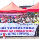 Safety Campaign, Jasa Raharja Bersama Stakeholder Edukasi Dan Tertibkan Kendaraan Odol Di Ruas Tol Batang–Semarang