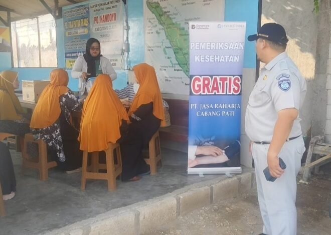 Jasa Raharja Pati Perkuat Upaya Preventif Keselamatan Angkutan Umum melalui Layanan MUKL di PO Tjessa Dinar Trans