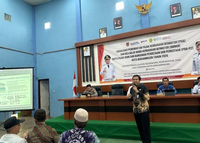 Jasa Raharja Kalsel Edukasi Masyarakat tentang Perlindungan Korban Kecelakaan dalam Sosialisasi Pajak Daerah