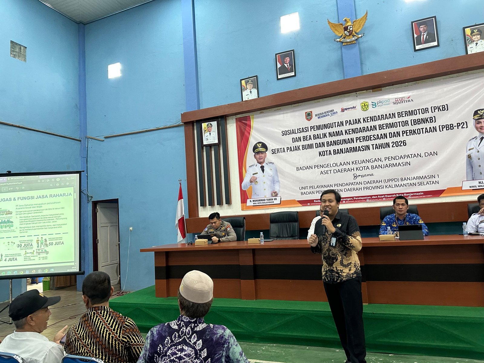 Jasa Raharja Kalsel Edukasi Masyarakat tentang Perlindungan Korban Kecelakaan dalam Sosialisasi Pajak Daerah