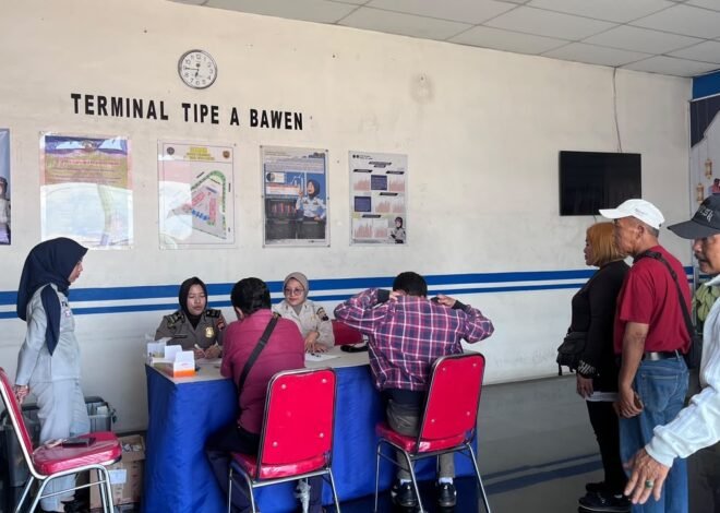 Jasa Raharja Hadirkan Layanan Kesehatan Gratis di Terminal Bawen